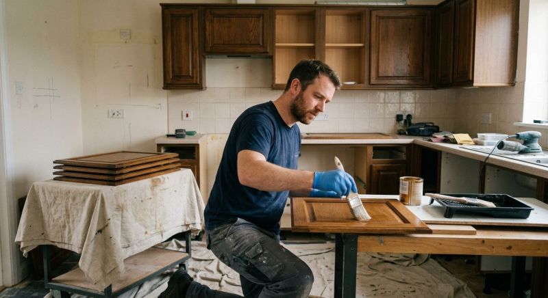 Kitchen Cabinet Refinishing in Carmel, IN