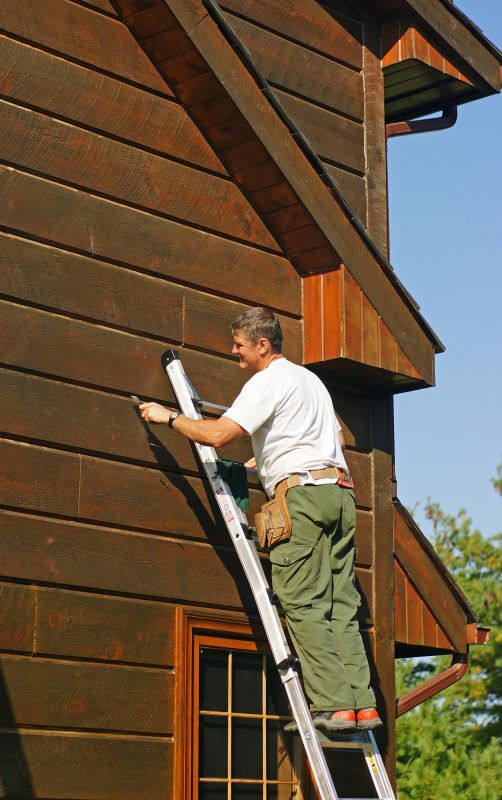 Skilled Log Home Stainers